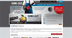 Desktop Screenshot of coreandcut.com